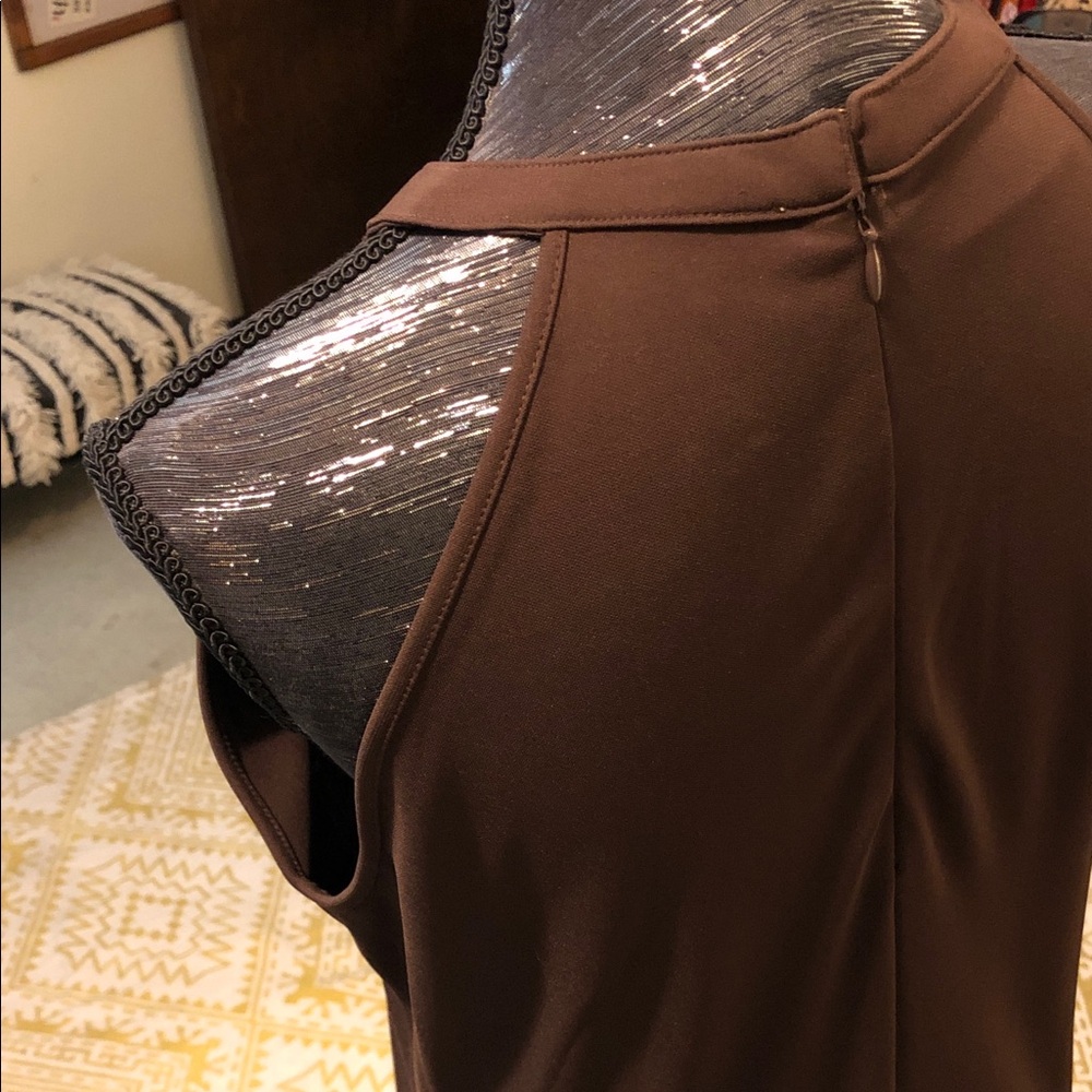 Vintage Liz Claiborne Chocolate Maxi